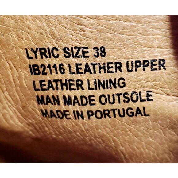 Miz Mooz Lyric Bootie Womens 38‎ Black Leather Zip Biker Moto Shootie Boho Shoes - Picture 10 of 12